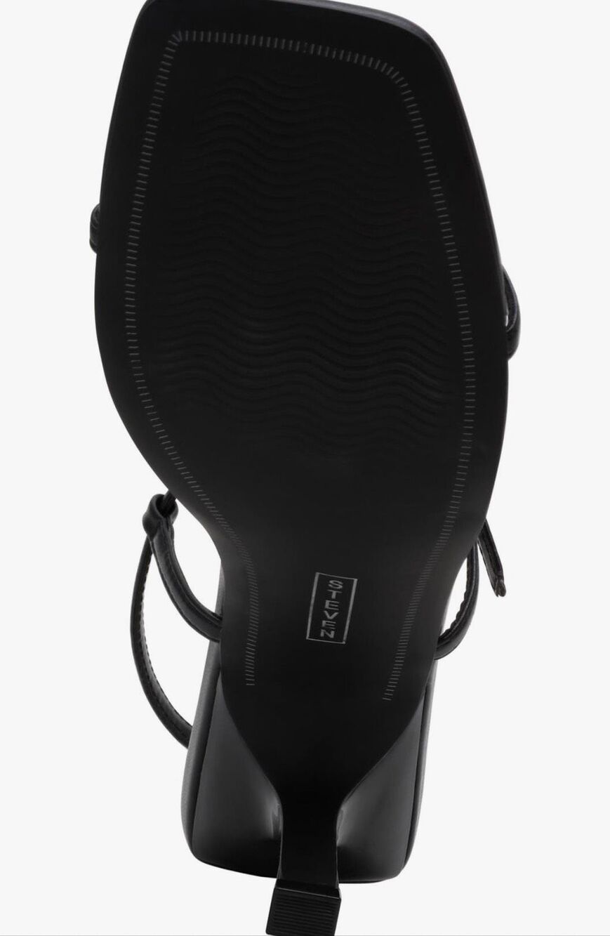 NWT Steven New York Tamila Sandal- Black- size 9 - Picture 6 of 8